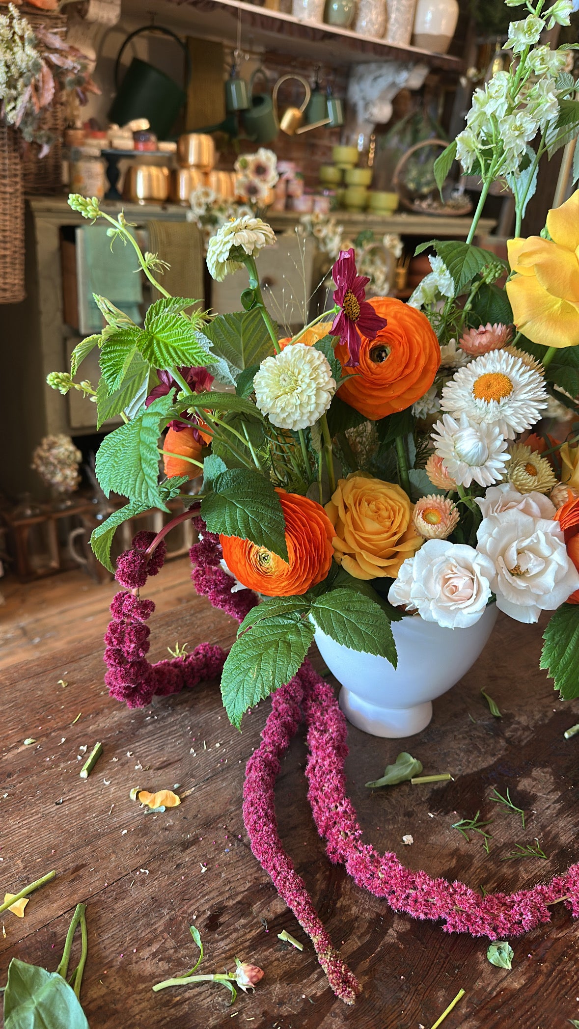 Autumn days | vased arrangement