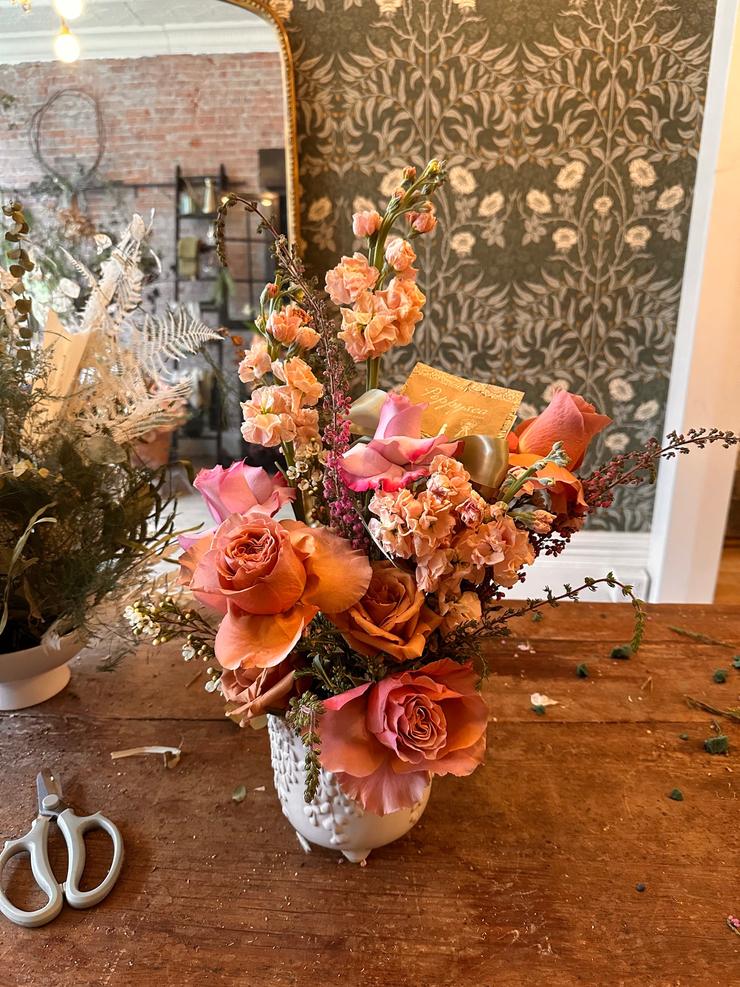 Autumn days | vased arrangement