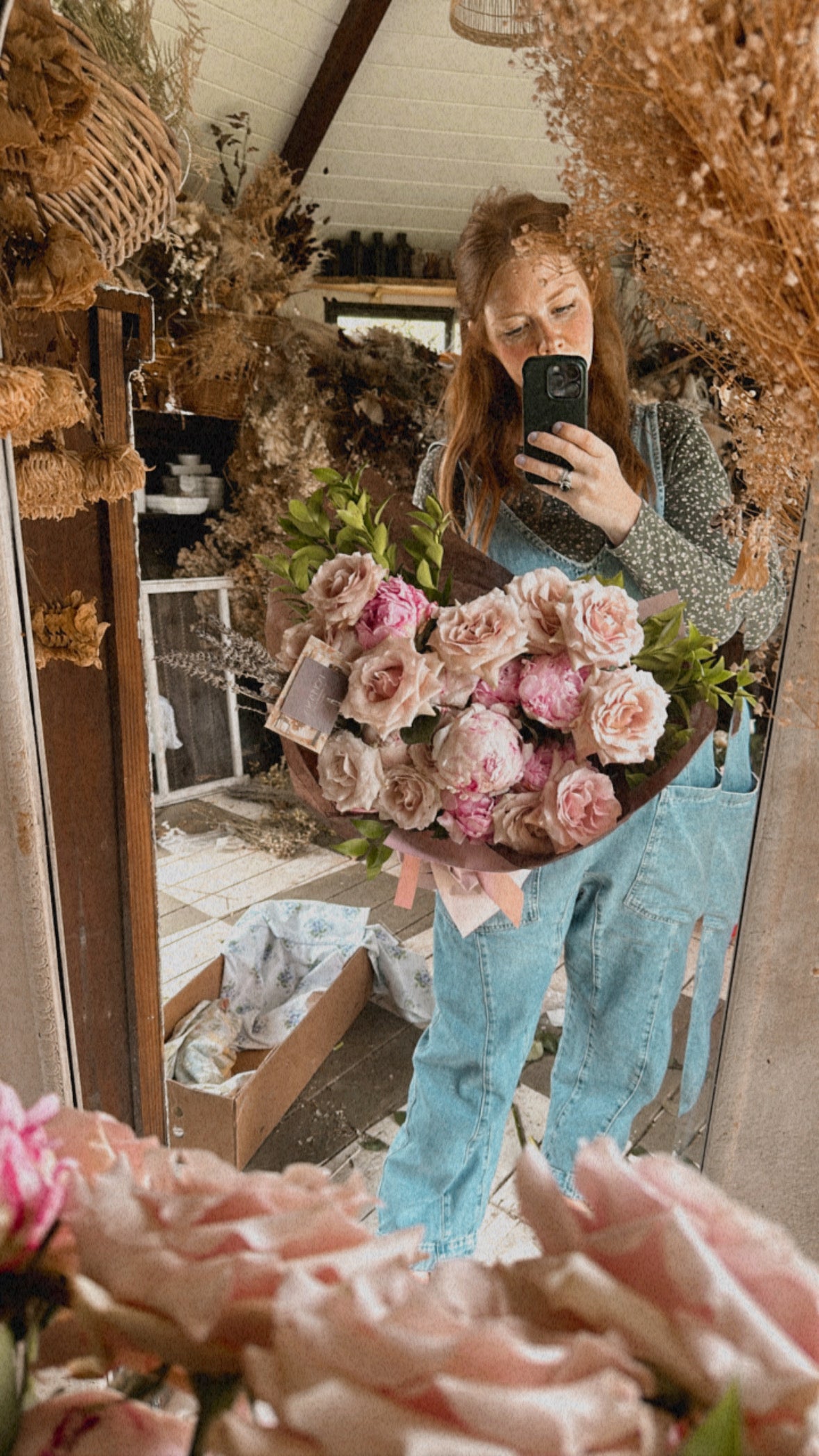 A dozen times over | reflexed roses