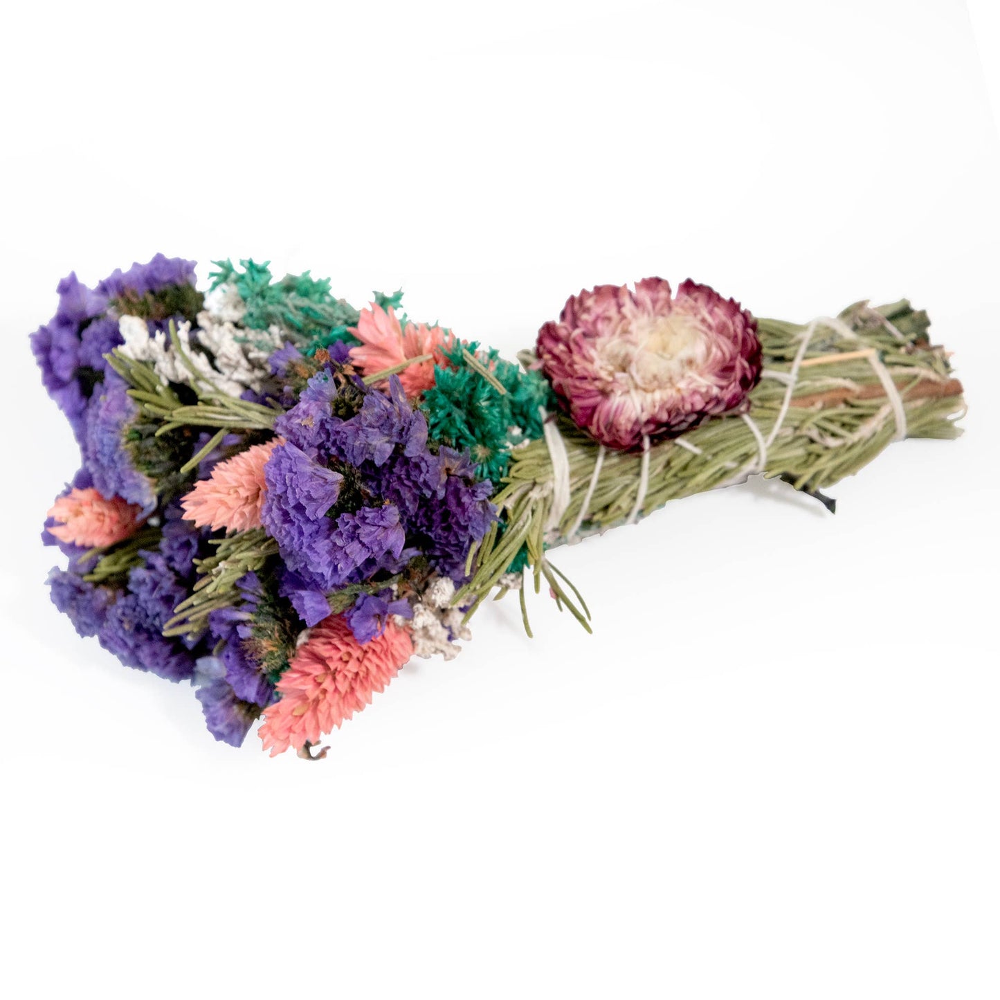 6" Summer Floral Smudge Wand