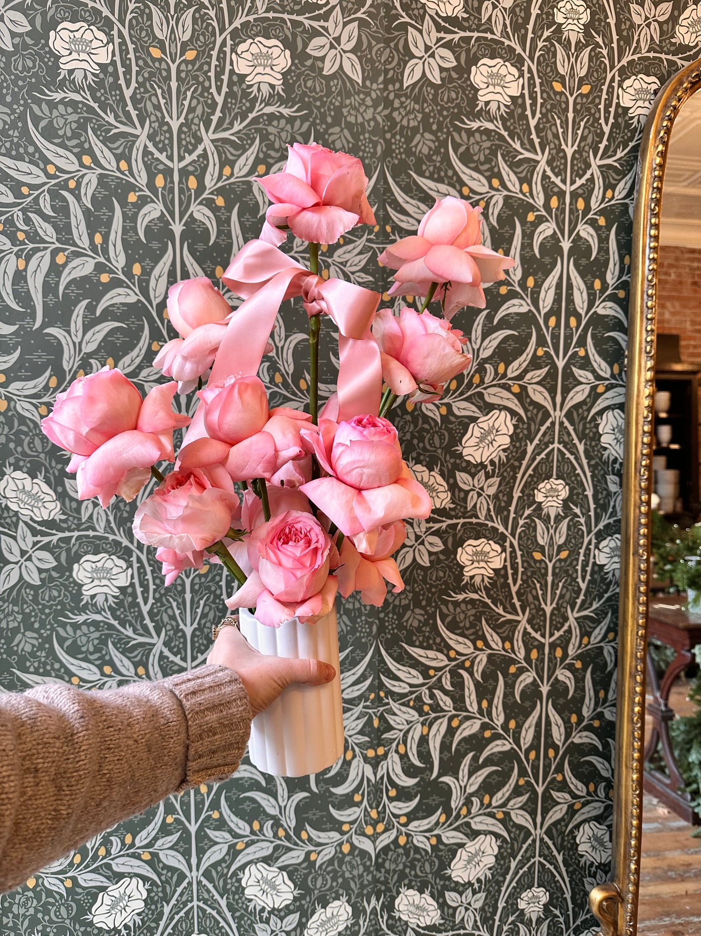 A dozen times over | reflexed roses